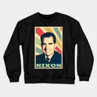 Richard Nixon Vintage Colors Crewneck Sweatshirt